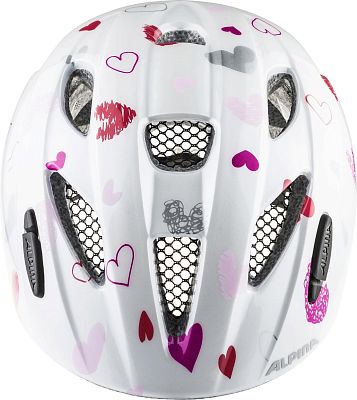 Превью  Шлем велосипедный ALPINA Ximo White Hearts Gloss